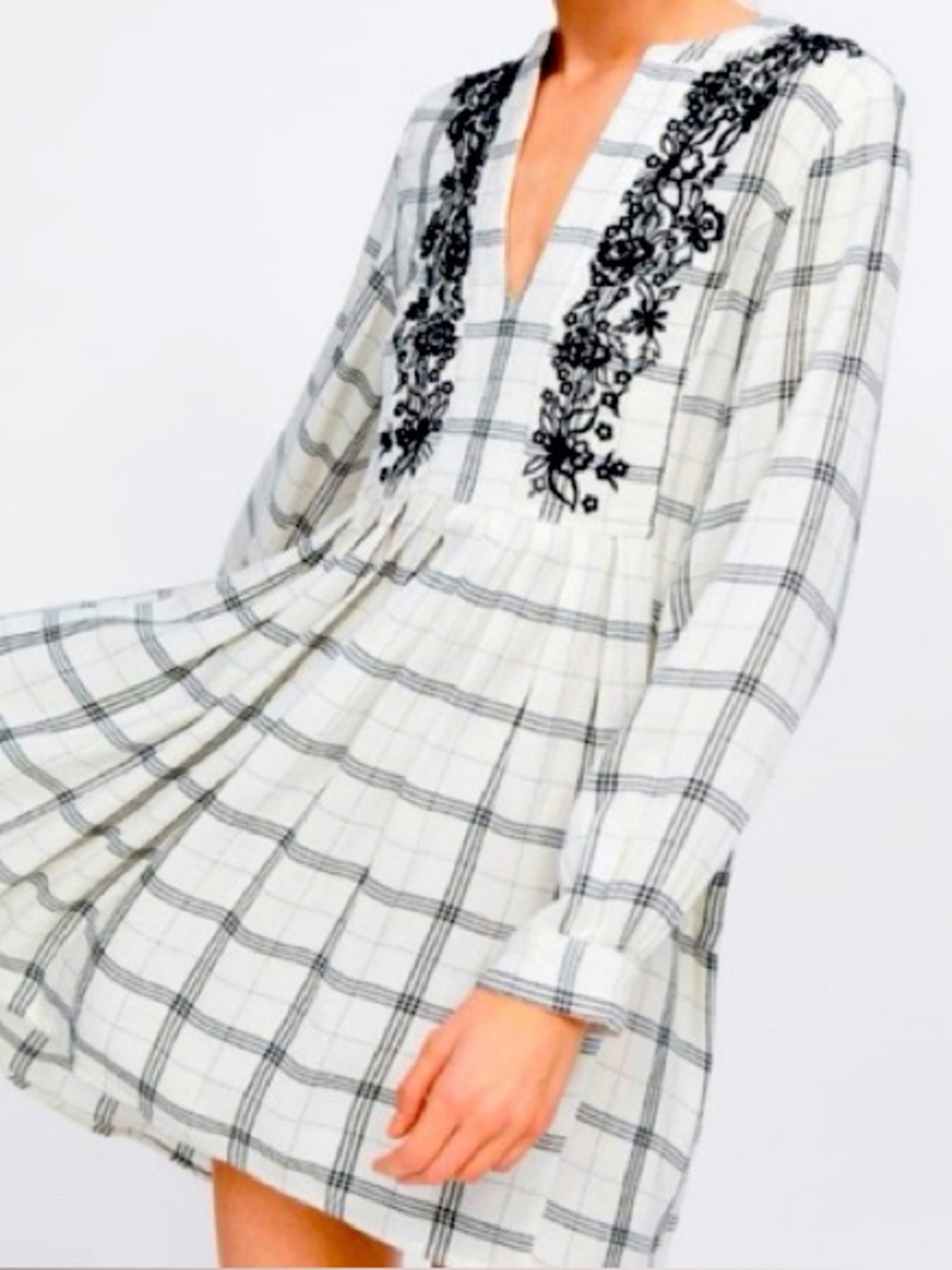 Zara Plaid dress